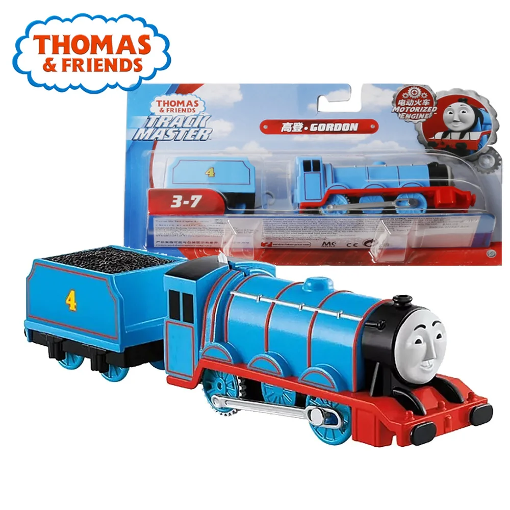 Мастер поезда Thomas & Friends основной Электрический поезд литая каретка Гордон