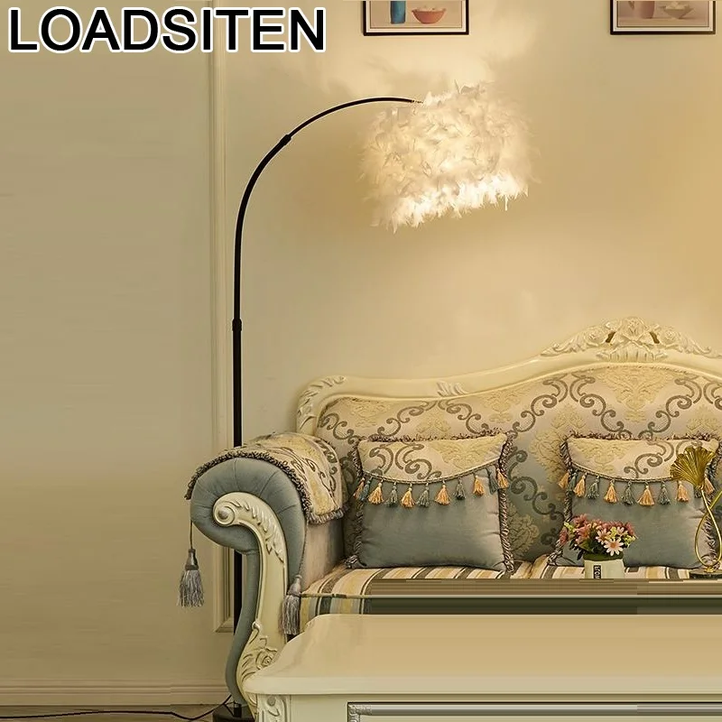 

Lampada Da Terra Lambader Pie Para Sala Lampara De Salon Tripot Staande Lamp for Living Room Stehlampe Lampadaire Floor Light