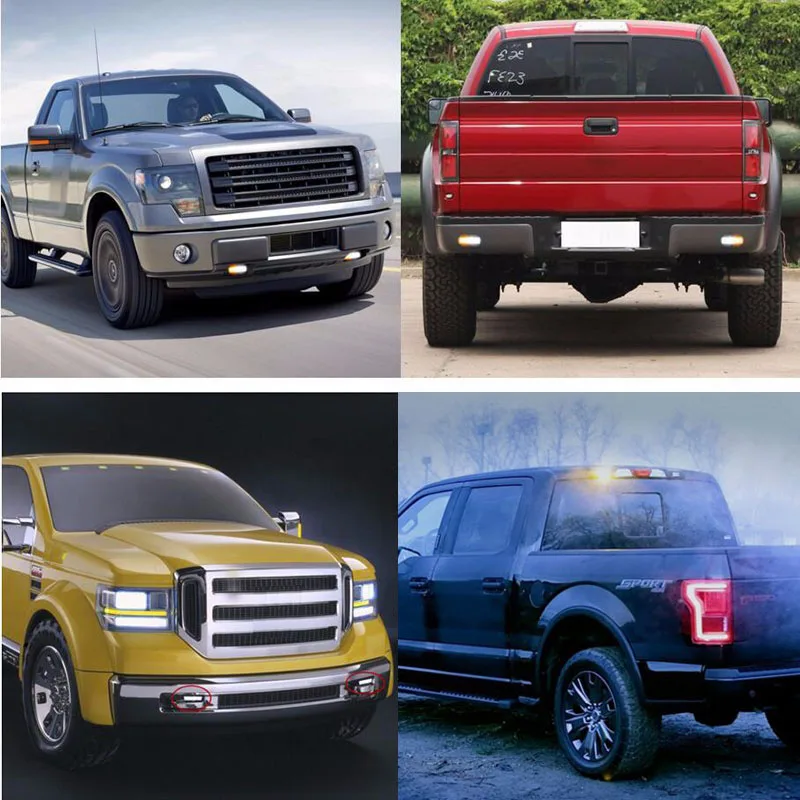 2 шт. светодиодный полицейский светильник с управлением стробоскоп сигнальный 6