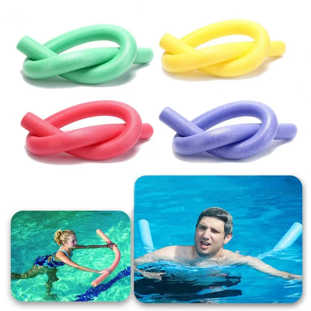 

Durable Change Shape Swim Stick Solid Color Flexible EPE Strong Buoyancy Swimming Aid Foam Strip Eco-friendly For Pool Seaside