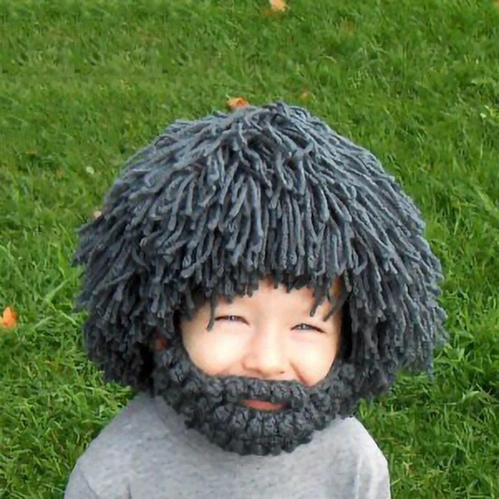 LUCKSTONE ручная работа Вязаная мужская Лыжная теплая шапка зимняя вязаная крючком