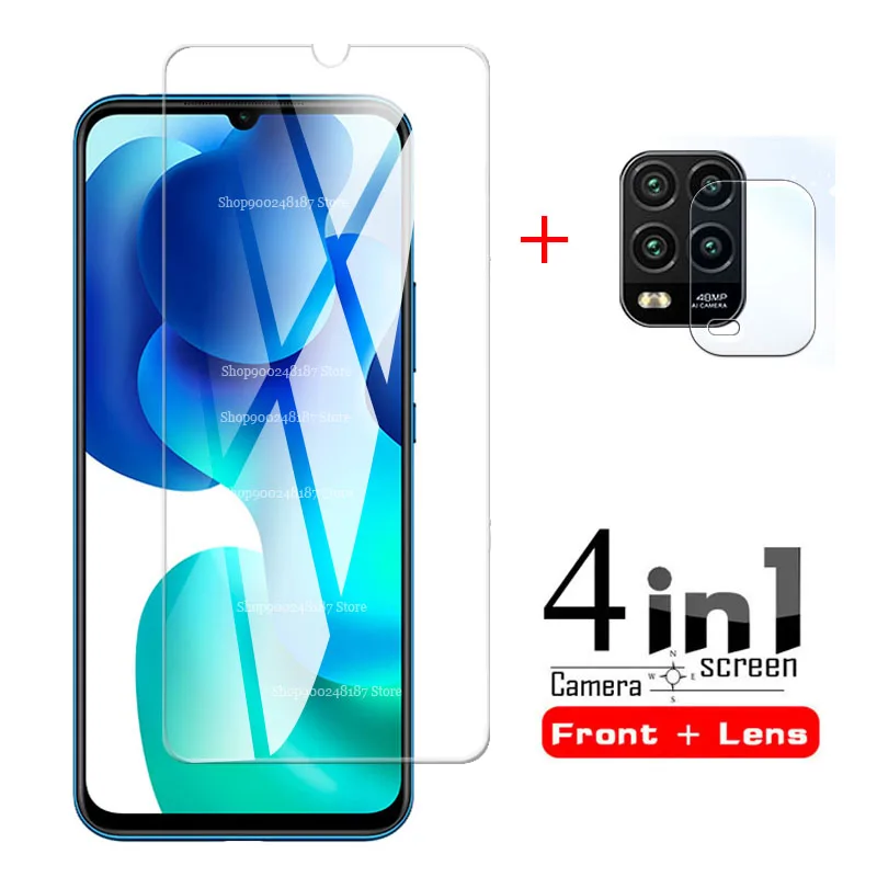 

Защитное стекло для объектива камеры Xiaomi mi 10 lite 5G, закаленное, 4 в 1, для Xiaomi mi 10 lite 5g