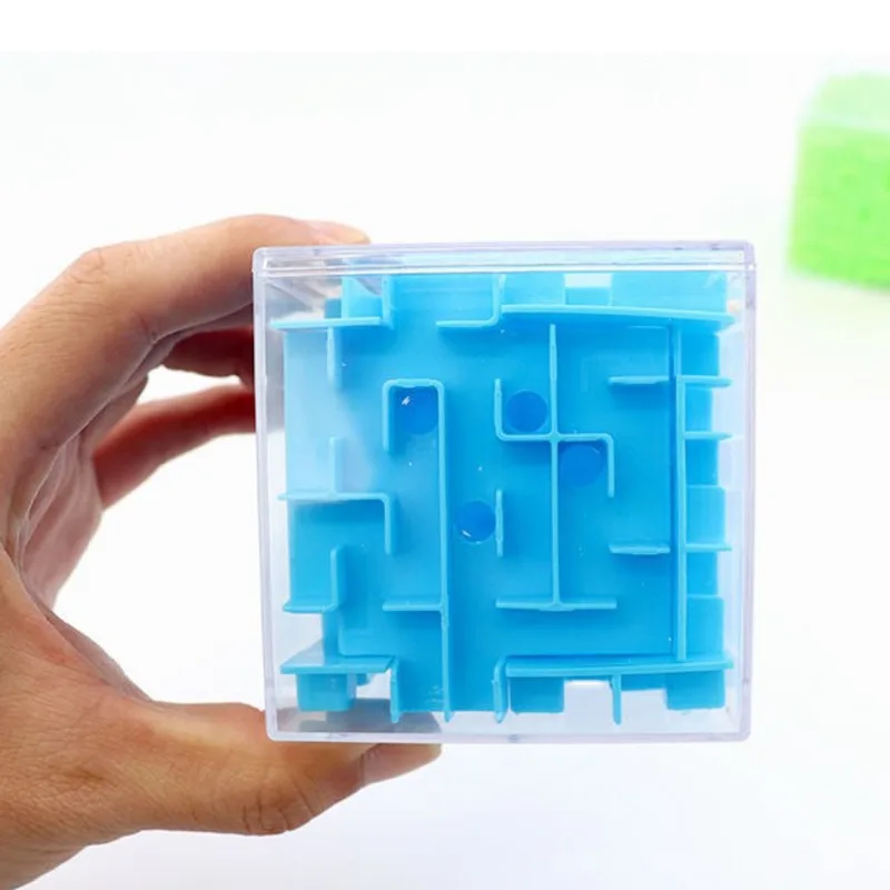 3D Мини скоростной куб лабиринт волшебный игра головоломка подвижный шар