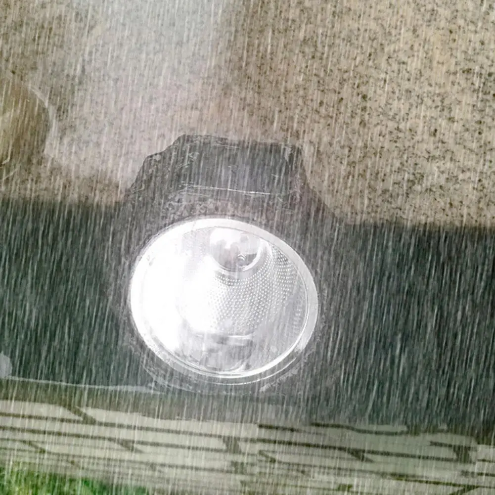 

3LEDs Solar Powered Lawn Lamp Resin Stone Shape Light for Outdoor Landscaping Lighting