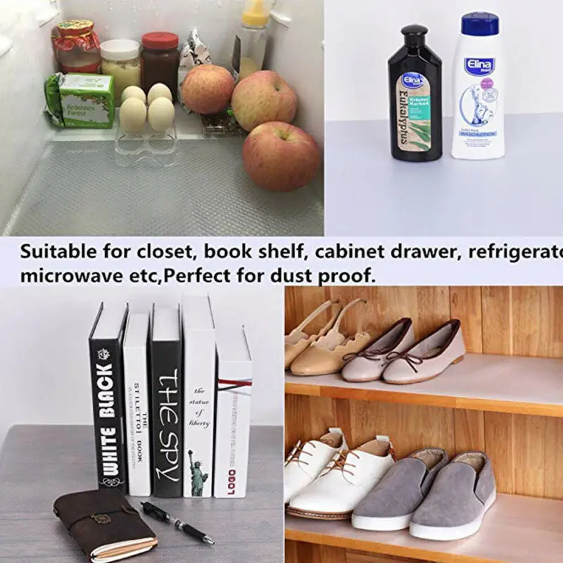 Прозрачный водонепроницаемый маслостойкий чехол для полки коврик ящика