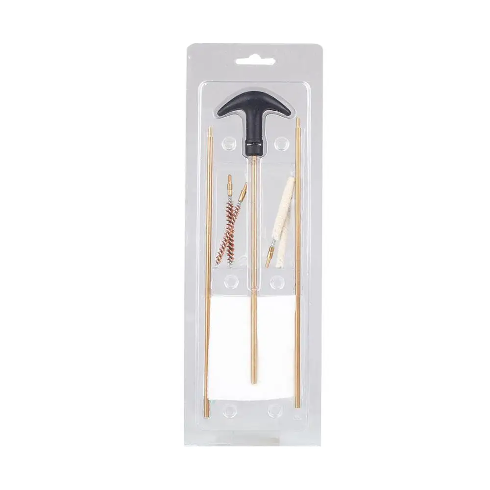 

Portable Standard General 4.5/5.5MM Gun Tube Brush Set Cleaning Brush Suit Tactical Equipment Cleaning Tool Hunting Accessories