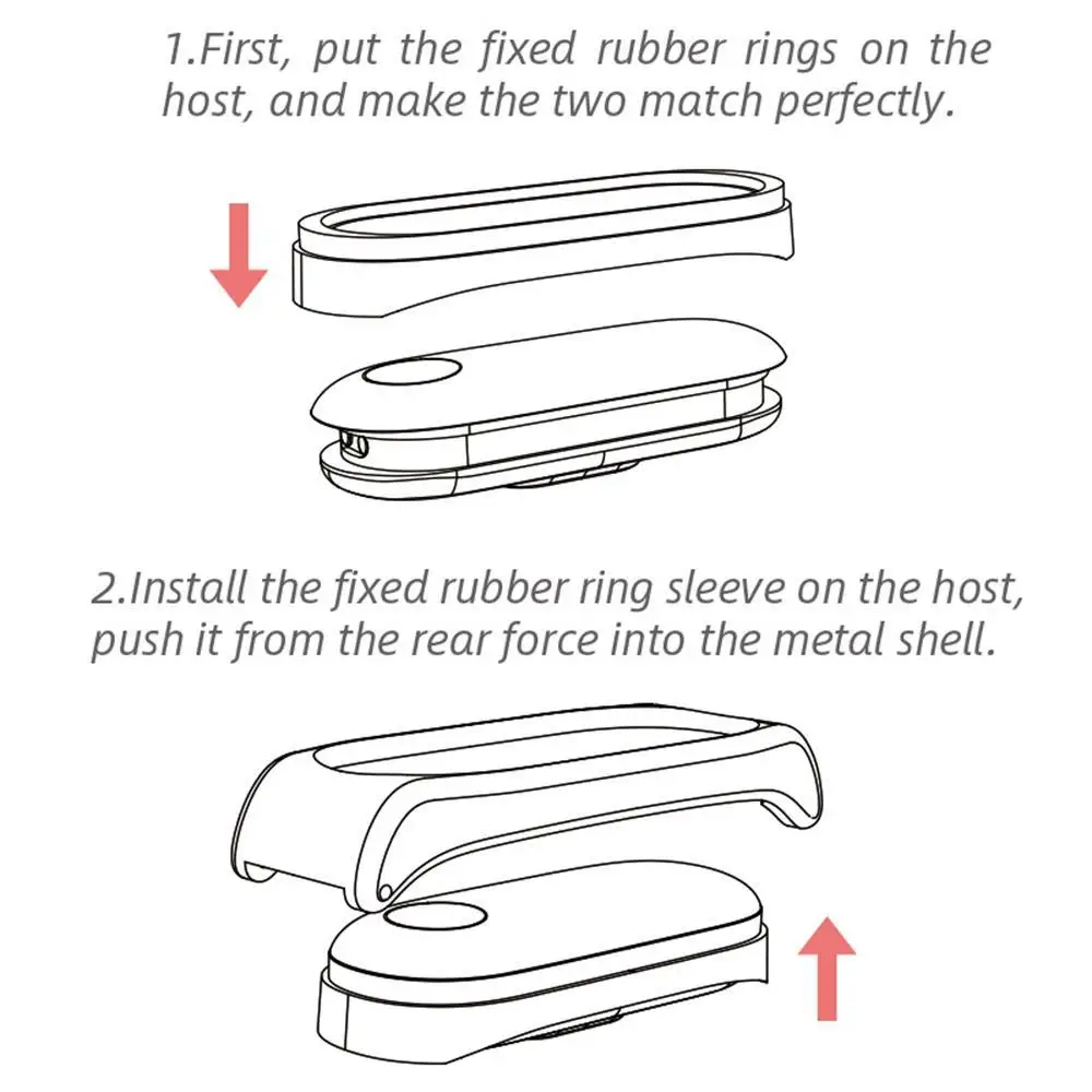 

Duoteng Metal Strap for Mi Band 5 Mi band 3 4 Bracelet for Xiaomi Mi Band 4 Wristbands Stainless Steel Watch for for Mi Band 5