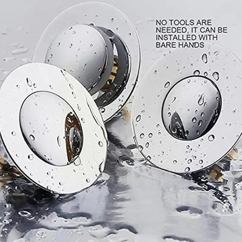 Universal Basin Up Drain Filter Steel Build-in Strainer Bounce Push-type Core Tool Y1i9 | Обустройство дома