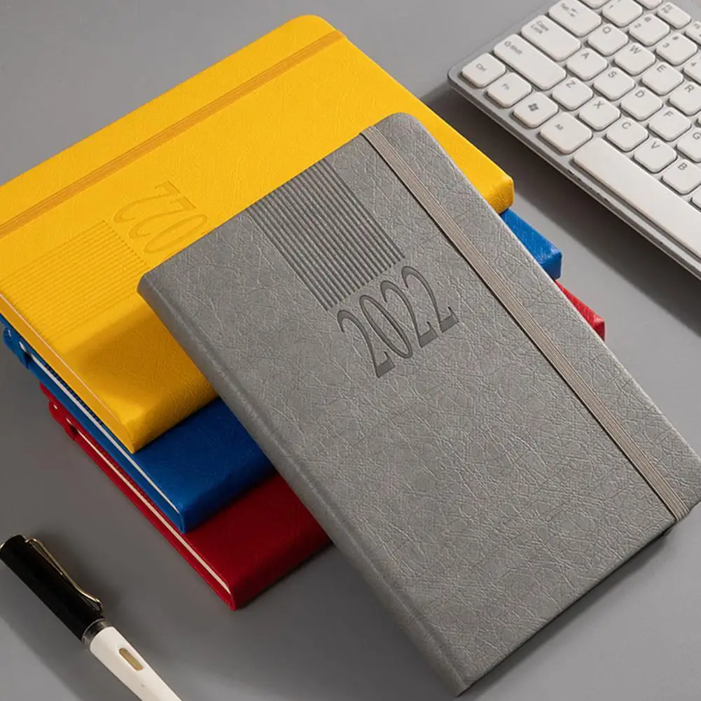 

A5 Efficiency Manual 2022 English Version Schedule Book 365 Time Management Work Plan Notebook Word Office Writing Note Book