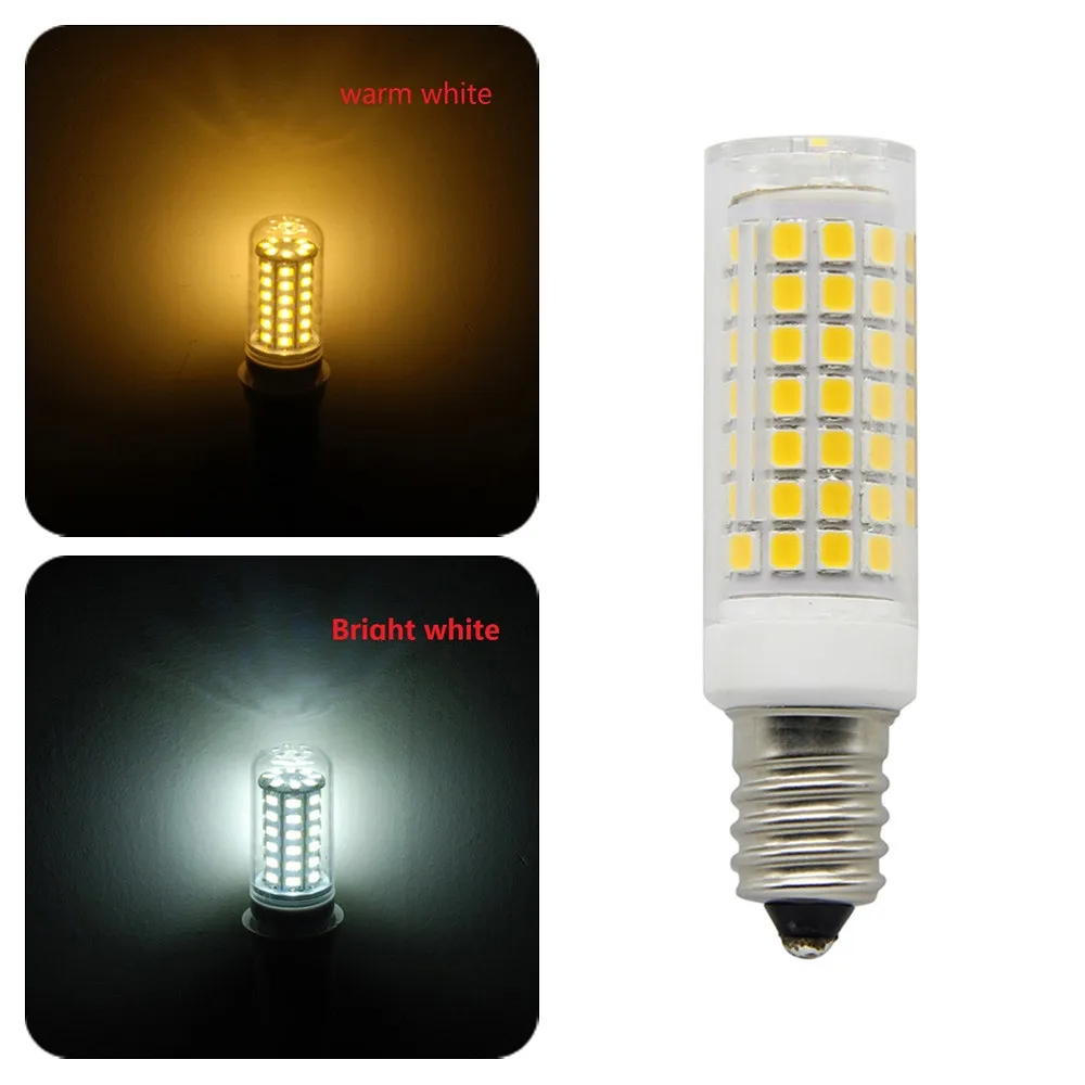 E14 R88X 6W 88 светодиодов 2835 Чип SMD кукурузный светильник лампа с крышкой 650-750LM #4d09 |
