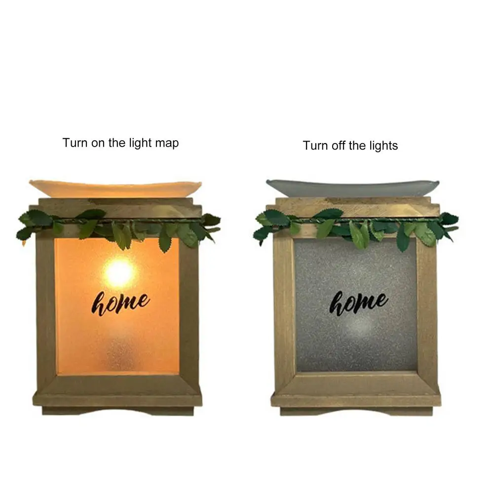 

Home Aroma Electric Wax Melt Burner Lamp Night Light Wax Warmer Light Wax Melt Warmer For Home Office Gifts Decorations