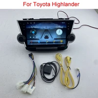 for toyota highlander 2008 2013 gps navigation player stereo car android multimedia system radio audio