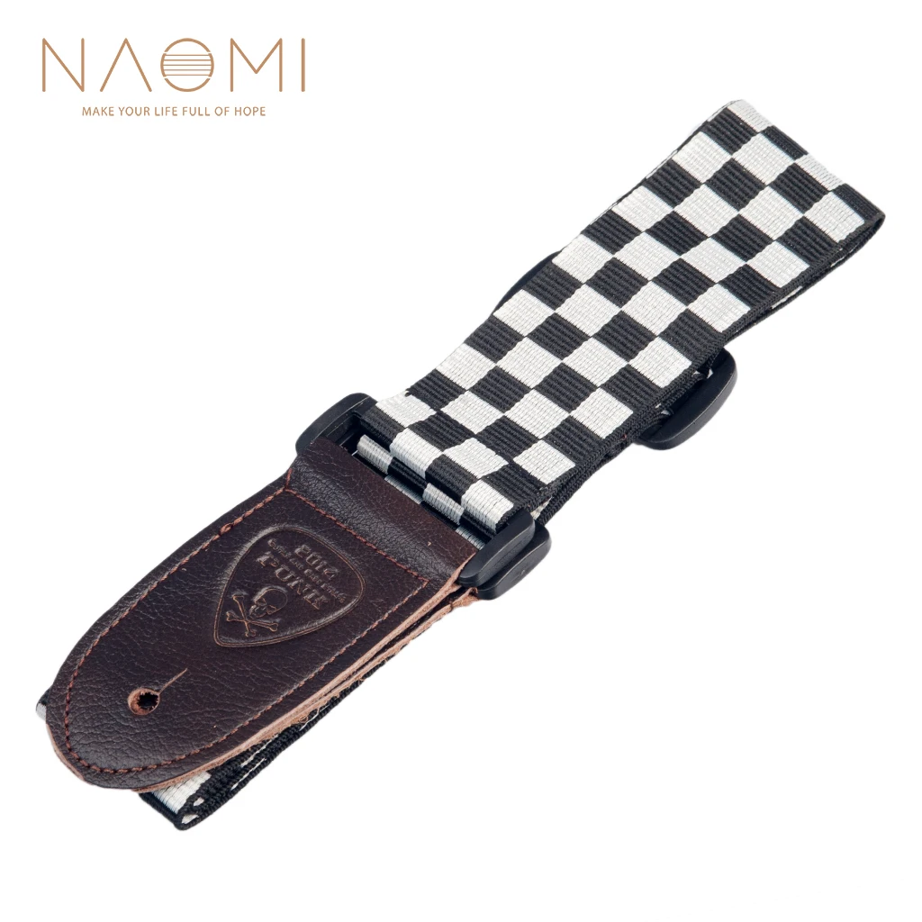naomi gitarre strap einstellbare gitarre gurt schulter gürtel für akustischeelektrische gitarre bass gitarre teile zubehör neue free g