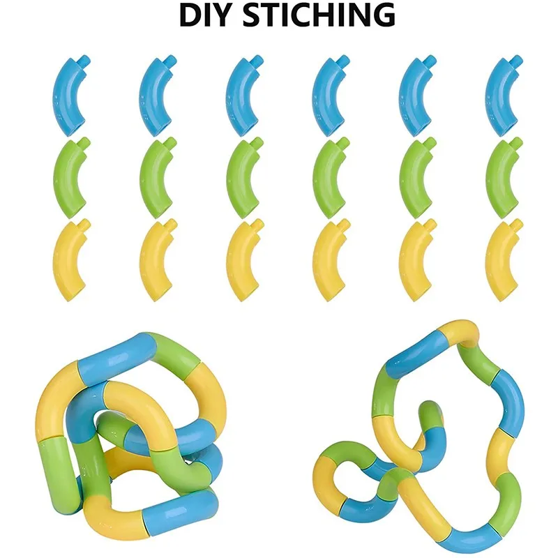 

New Fidget Anti Stress Toy Twist Adult Decompression Toy Child Deformation Rope Perfect For Stress Kids To Play Toys Fidget Year