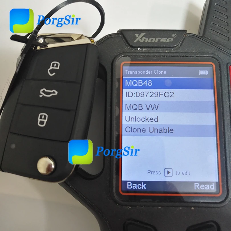 Ключ дистанционного управления с 3 кнопками 434 МГц для телефона лезвием HU66 FCCID: 5G6