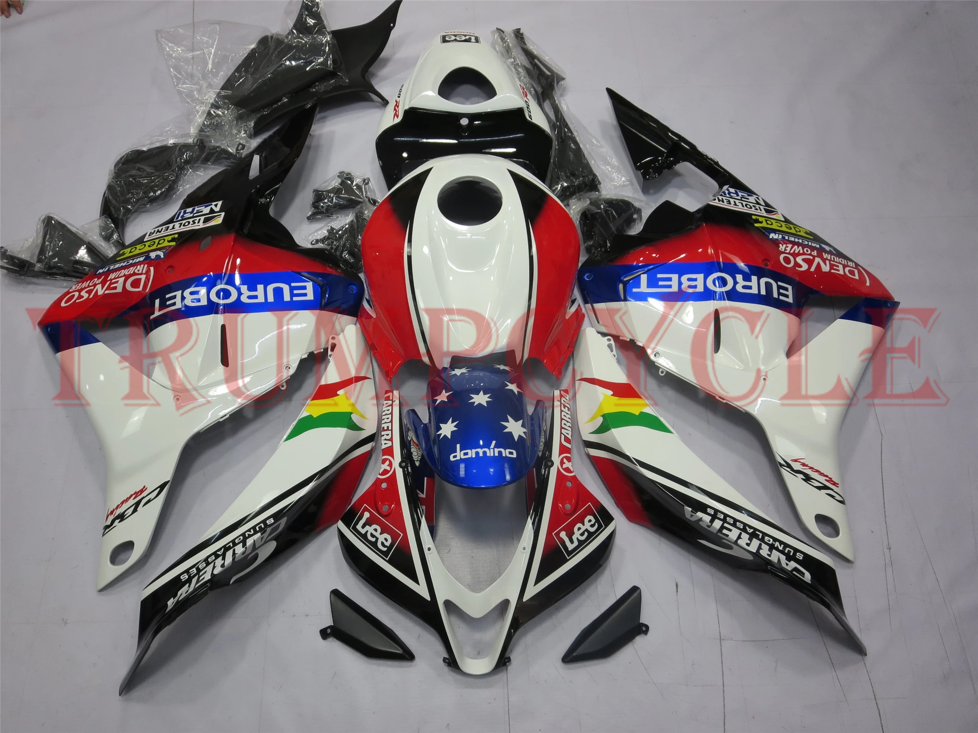 

Комплект обтекателей для кузова мотоцикла Honda CBR 600 RR F5 2009-2012 CBR600RR 09 10 11 12 F509 Eurobet