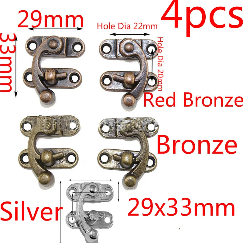 4 шт. 29x33 мм чехол для костюма защелка пряжка швейная застежка сумки коробка