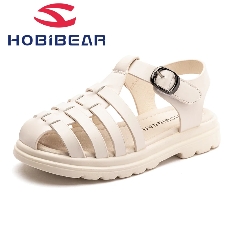 

HOBIBEAR, дышащая обувь для маленьких девочек, женская обувь для девочек, сандалии для девочек, летняя обувь на платформе с вырезами для принцес...