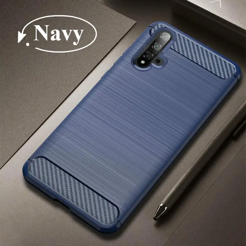 Чехол для телефона Huawei Nova 5T Honor 20 Pro 8A 8S 8C 8X mate 30 P20 P30 lite P Smart Z 2019 из углеродного