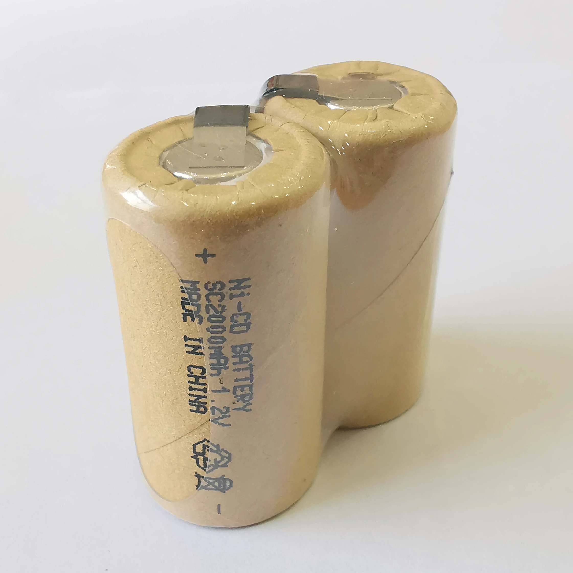 Никель-кадмиевый аккумулятор высокой мощности SC2000mAh с вкладками 10 шт.