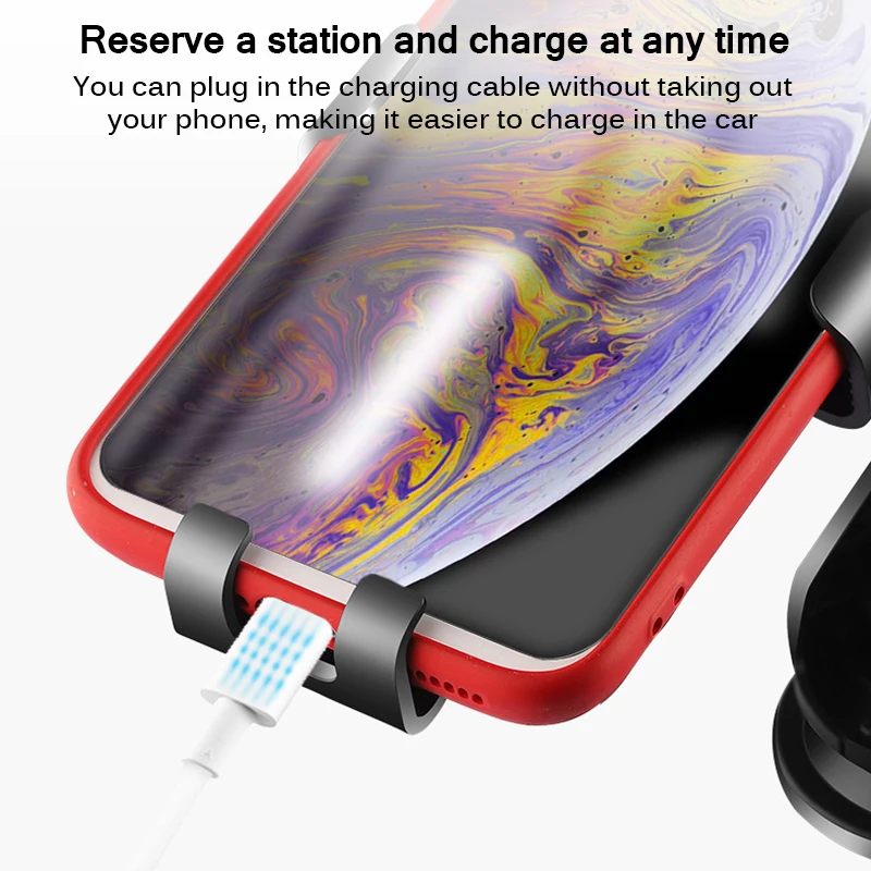 Гравитационный Автомобильный держатель для телефона на магните IPhone Samsung