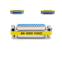 universal 25pin mini gender changer 25 pin db25 feale to female db25 gender changer connector converter adapter