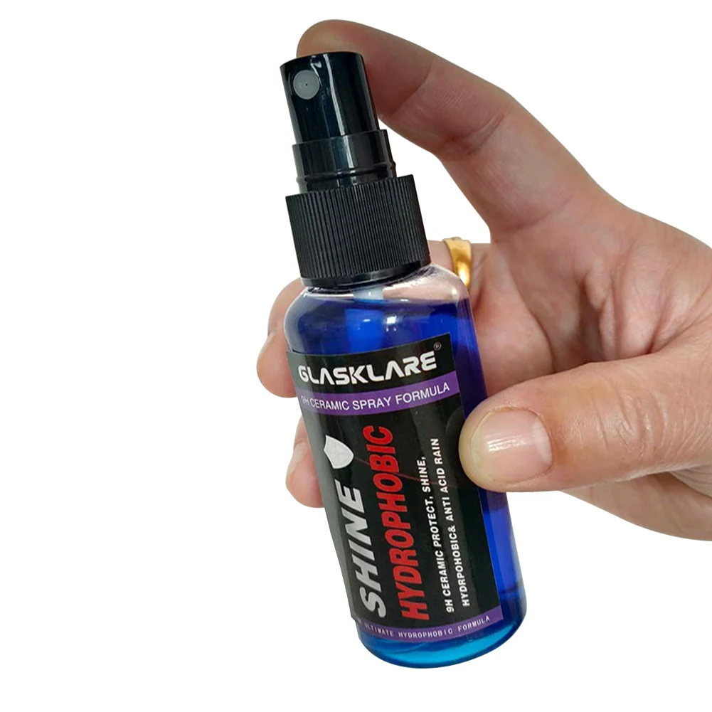 

50ml Liquid Portable Car Spray Waterless Wash Swirl Scuff Remover SUVs Trucks Polishing Ceramic Coating Detailing Quick Dry