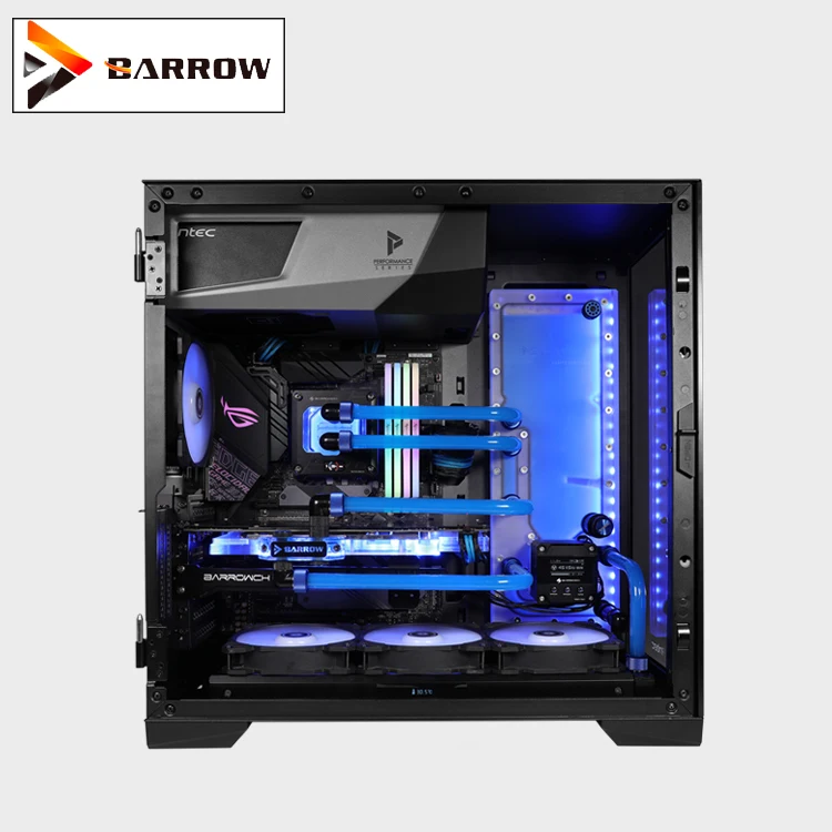 Барроу резервуар для воды для ANTEC P120 корпус водной пластины пользовательский резервуар 5 в 3PIN ARGB AURA материнская плата ANP120-SDB