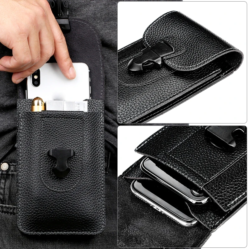 6.5 inch Mobile Phone Bag Case For iPhone 6 6s 7 8 Plus X 11 Pro Pouch Outdoor Sport Belt Waist smartphone | Мобильные телефоны и