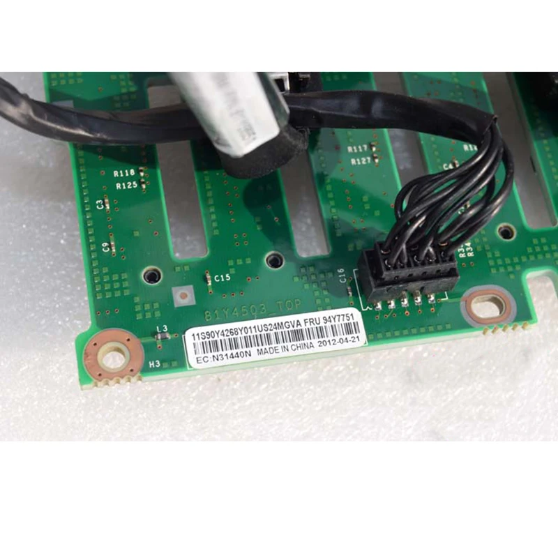 Жесткий диск IBM X3500M4 backplane X3650M4 жесткий 94Y7751 обновленный комплект 16 дисков с