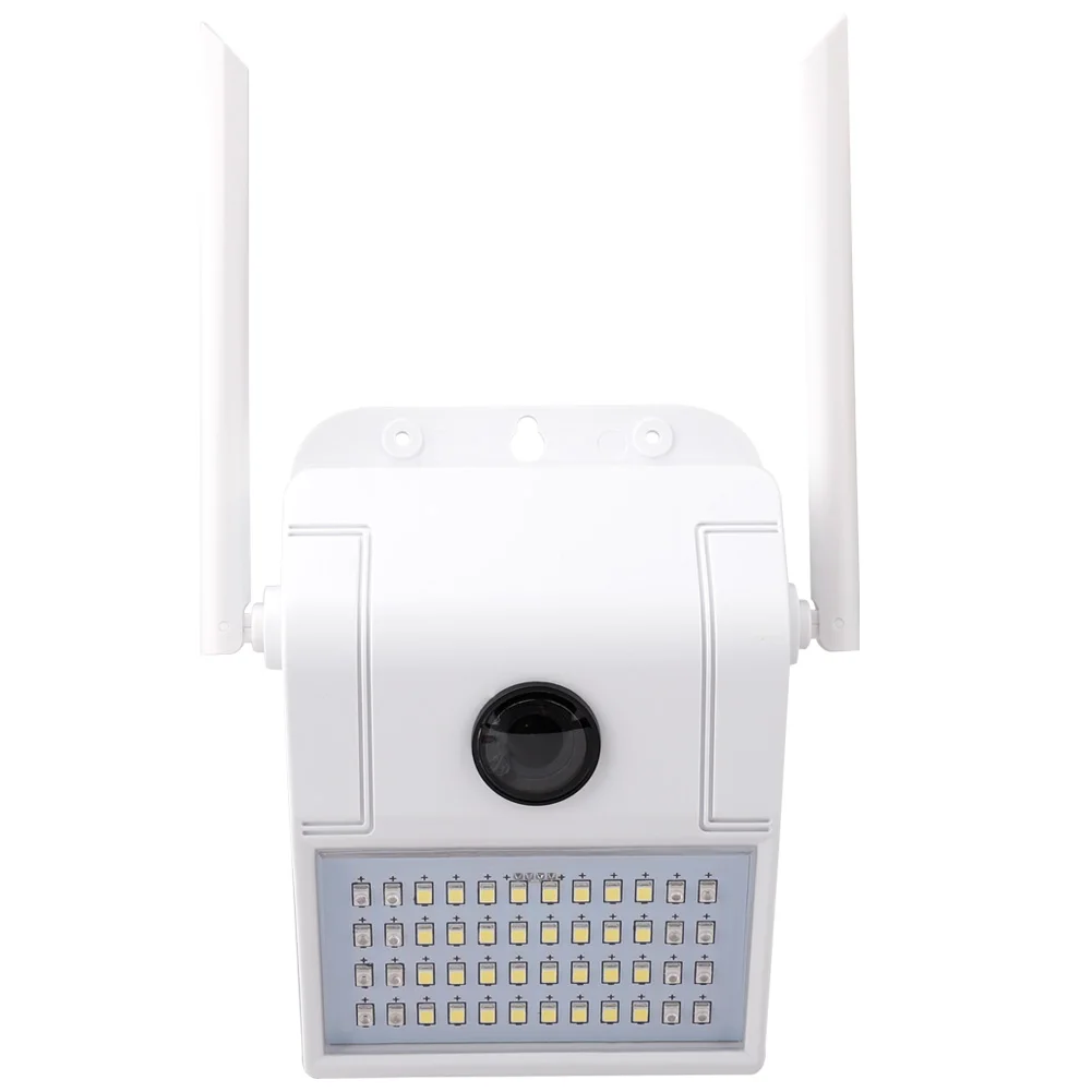 

2MP Solar Powered 1080P Camera Waterproof Induction Wall Lamp IR Night Vision Motion Detection Two Way Audio Monitoring Camera