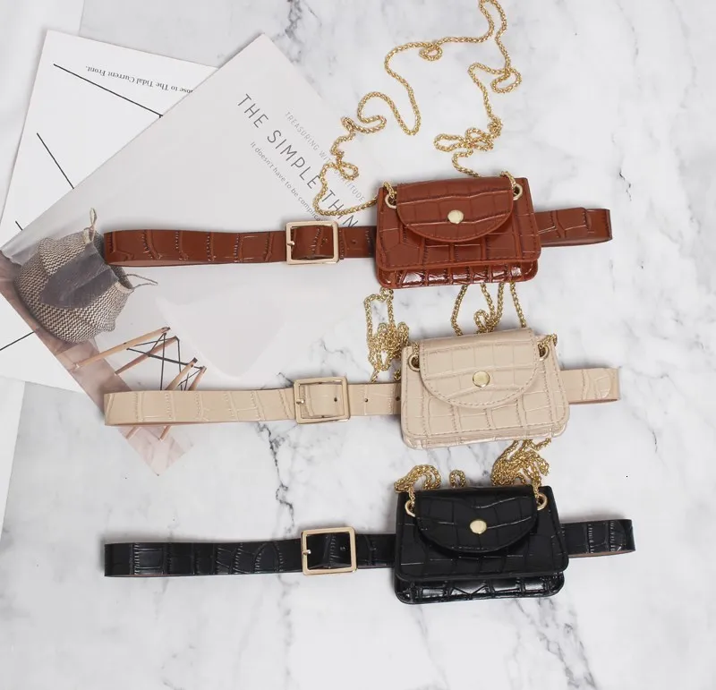 

SeeBeautiful New Fashion 2020 Autumn Winter Metal Pin Buckle Long Chain Removable PU Leather Girdle Waist Belts Women N922