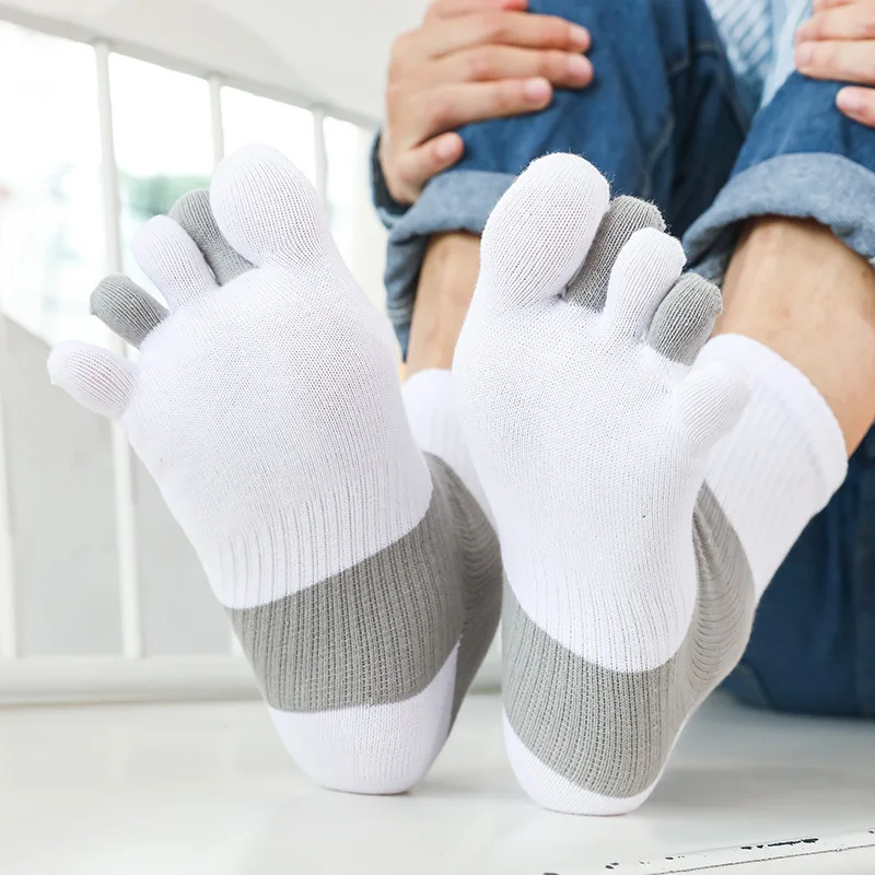 Women's Thickened Sports 5 Pairs Five-finger Socks Toe Sock Japanese Hot Sales Sport Sock Female