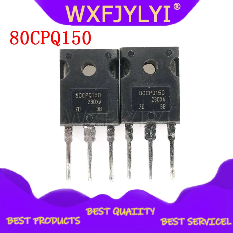 2 шт./лот 80CPQ150 80CPQ150PBF диод Шоттки 80A 150V TO-247 оригинальный аутентичный | Электронные