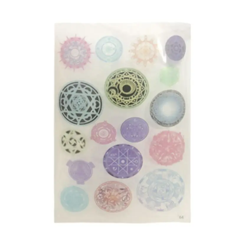 

8 Pcs/set Epoxy Crystal Filling Material Gold Fish Sticker DIY Jewelry Making