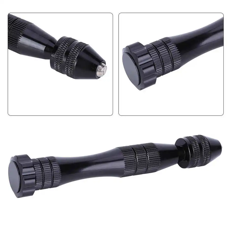 

Aluminum Alloy High Accuracy Hand Twisted Drill Woodworking Engraving Punching Tool