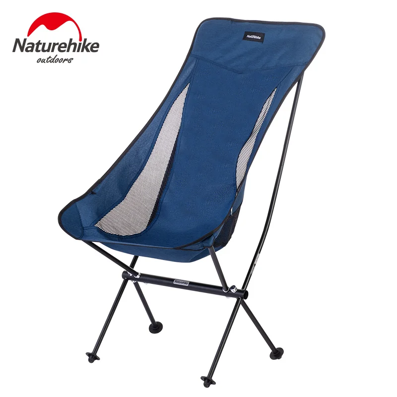 Blue Naturehike легкий сверхмощный складной пляжный стул складывающийся стул для рыбалки и пикника портативный открытый складной стул для кемпинга - Цвет: Blue
