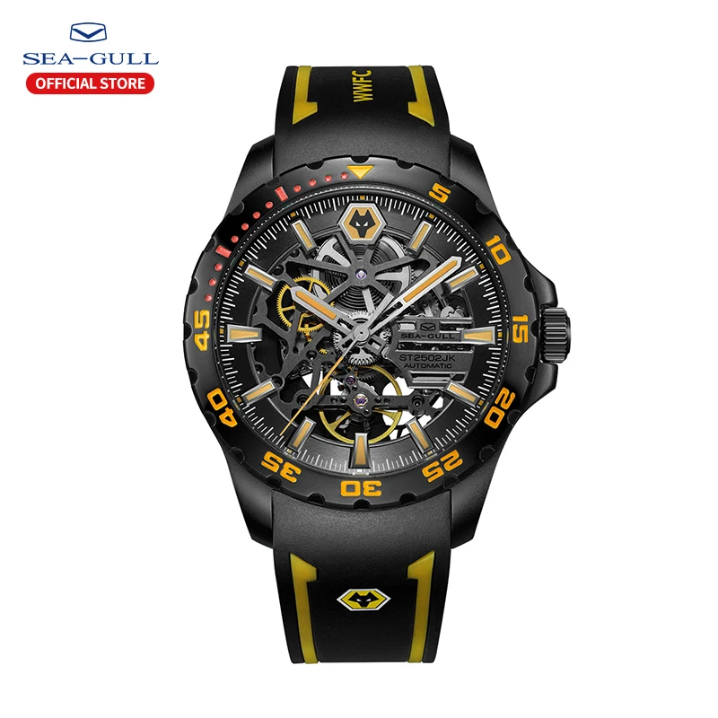 2020 новые чайки Мужские часы с пересекающимися краями спортивные двухсторонние