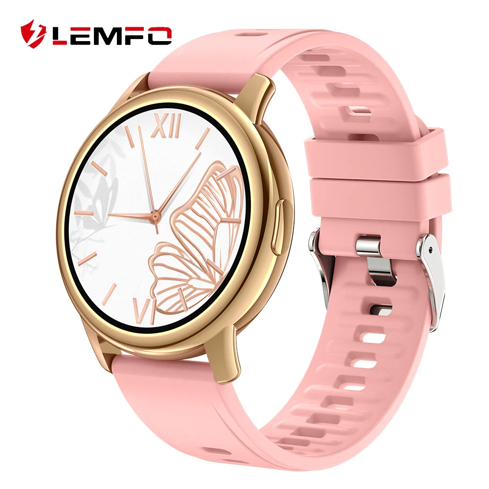 

Смарт-часы LEMFO LF28M женские с сенсорным экраном, IP68, 30 дней в режиме ожидания