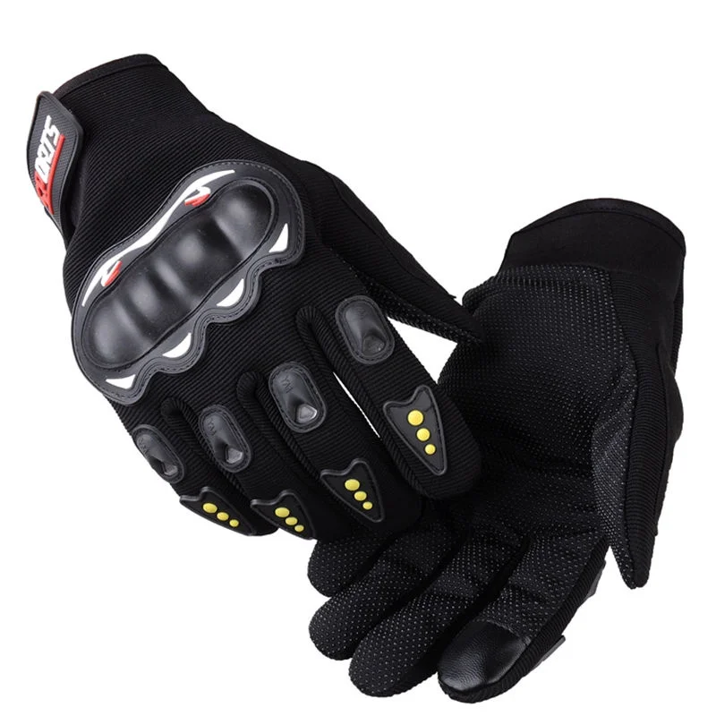 

Motorcycle gloves all finger men's protective outdoor Knight long finger sports breathable racing Half Finger Gloves