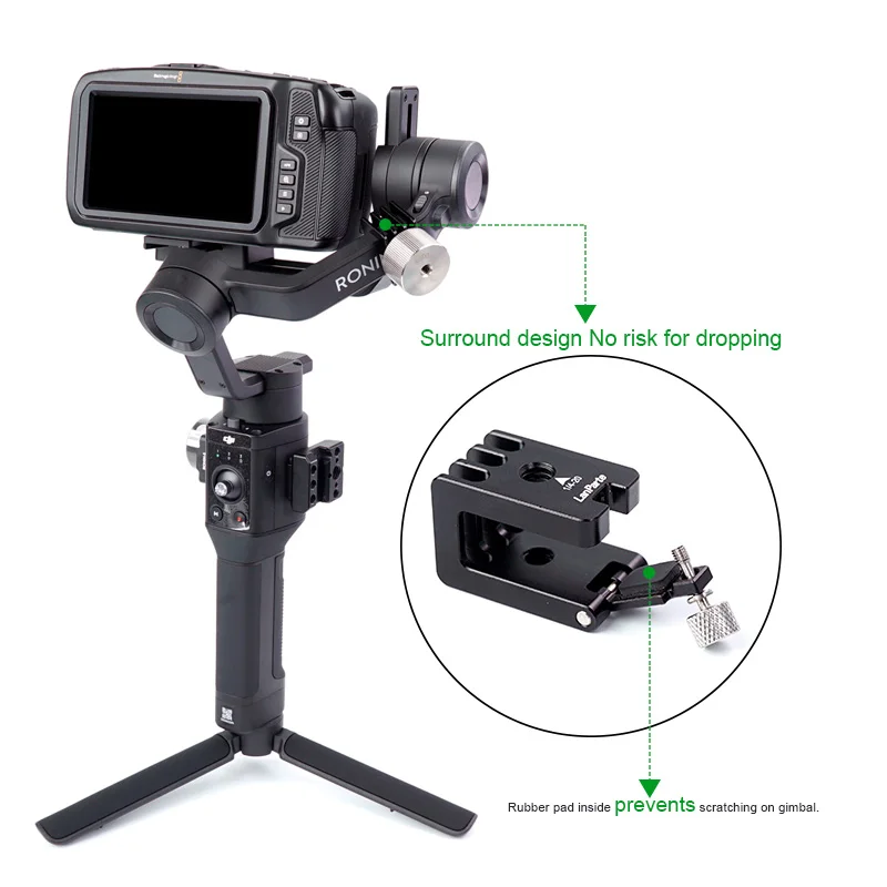 Фото Шарнирный кронштейн Lanparte Ronin S / SC для DJI , ZhiYUN Crane 2, аксессуары для Blackmagic BMPCC 6K 4K №5
