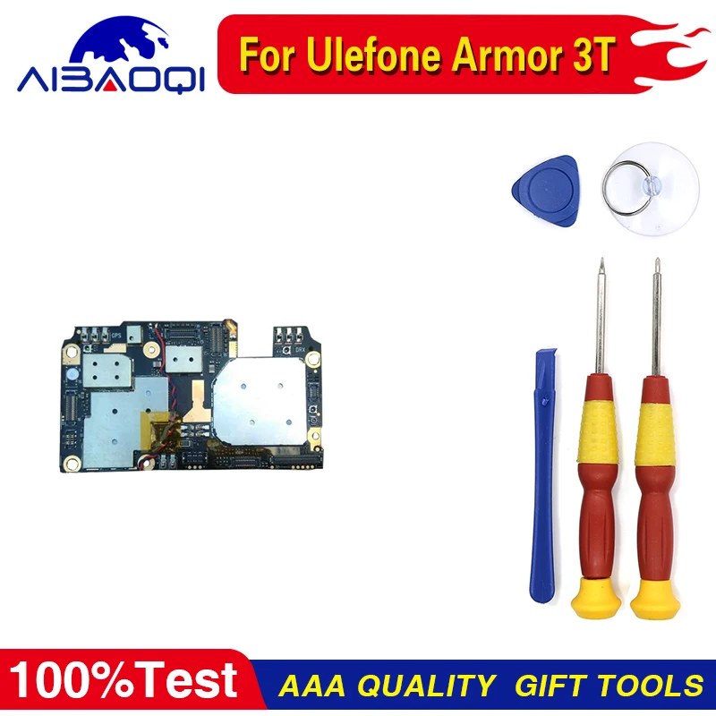 

Mainboard 4G+64G ROM Motherboard Flex Cable Board for Ulefone Armor 3/Armor 3T Android 8.1 Phone Replacement Parts Free Tools