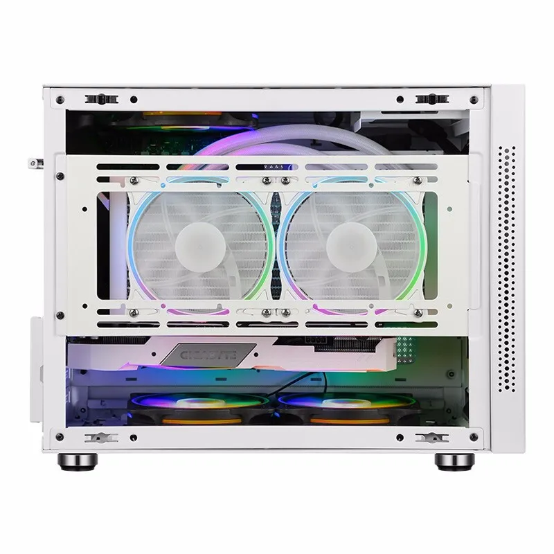 SAMA Im01Computer Case Gaming PC Chassis for M-ATX / ITX Mainboard Support ATX Power 240mm Radiator | Компьютеры и офис
