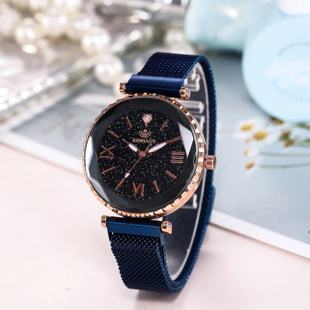 

Luxury Women Watches Magnetic Starry Sky Female Clock Quartz Wristwatch Fashion Ladies Wrist Watch Reloj Mujer Relogio Feminino