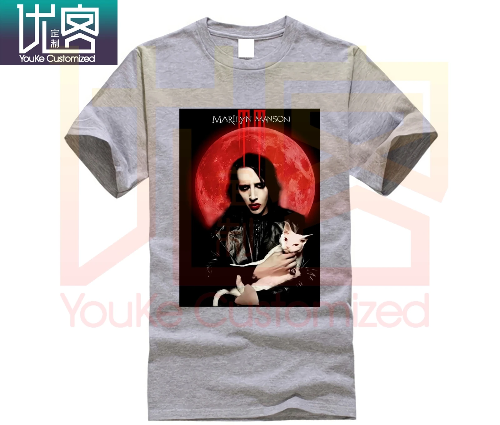 Горячая ограниченная Мэрилин Мэнсон футболка американская рок группа певца |