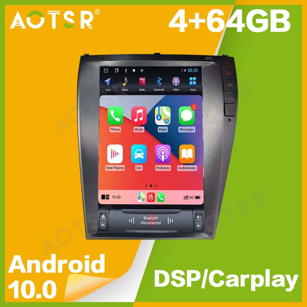 

For LEXUS ES ES240 ES350 2006-2012 Android 10 Tesla Car Radio GPS Navigation Multimedia Video Player Auto Audio Stereo Head Unit
