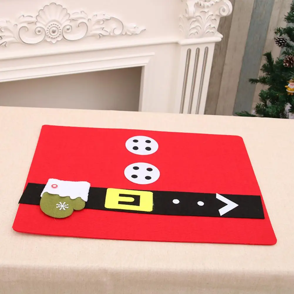Отличный коврик многоразовый легкий для рождественской посуды чашки стола | Дом