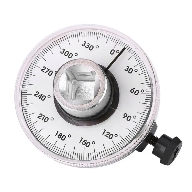 

Professional 360 1/2 Inch Adjustable Drive Torque Angle Gauge Auto Garage Tool Set For Hand Tools Wrench Auto repair tools