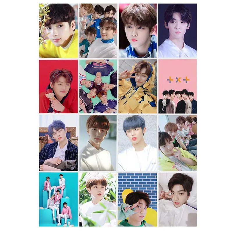 Новинка альбом 16 шт./набор KPOP TXT самодельная бумага ЛОМО карточка Фотокарточка
