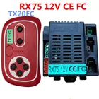 Wellye RX75 FC Сертификация CE детский электрический игрушечный автомобиль с дистанционным управлением, контроллер с плавным запуском 2,4G Bluetooth